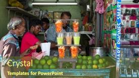  Presentation with vendor - Colorful slide set enhanced with colombo-sri-lanka-february-22 backdrop and a tawny brown colored foreground
