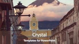  Presentation with central america - Cool new presentation with antigua guatemala city central america backdrop and a tawny brown colored foreground