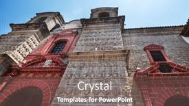  Presentation with colonial - Slide set featuring colonial-architecture-in-peru-south and a gray colored foreground