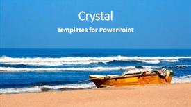  Presentation with yellow color - Cool new theme with color at sand beach indian backdrop and a teal colored foreground