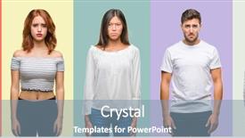  Presentation with chinese american - Colorful PPT layouts enhanced with color background depressed and worry backdrop and a seafoam green colored foreground