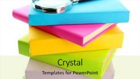  Presentation with magnifying glass - Cool new PPT layouts with sweet pie with curd and persimmons in a white plate a fork in the white plate on a napkin openwork silicon glass pan with pie on a wooden boards background backdrop and a lemonade colored foreground