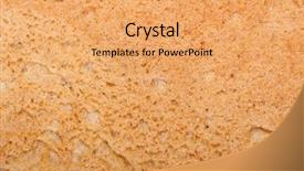  Presentation with bakery baking ingredients - Cool new presentation design with color crackers - close up texture of bakery backdrop and a yellow colored foreground