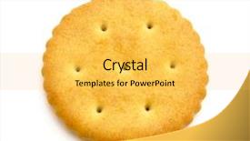  Presentation with cracker - Audience pleasing presentation consisting of color crackers - cracker - top view isolated backdrop and a yellow colored foreground
