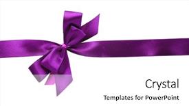  Presentation with gift ribbon - Cool new theme with stone pile in malibu shoreline backdrop and a teal colored foreground