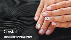  Presentation with black white love - Colorful presentation design enhanced with color isolated on a black backdrop and a dark gray colored foreground