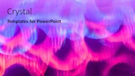  Presentation with magenta - Presentation theme having color-lights-viva-magenta-color background and a light blue colored foreground