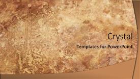 Presentation with metallic - Amazing PPT theme having brushed metal - color metallic background backdrop and a coral colored foreground