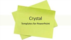  Presentation with paper - Amazing presentation design having color notes - memo paper isolated on white backdrop and a yellow colored foreground