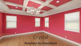  Presentation with magenta - Slide deck enhanced with color-of-the-year background and a coral colored foreground