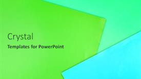  Presentation with green shadow - Presentation enhanced with color-paper-background-three-pastel background and a seafoam green colored foreground