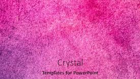  Presentation with pastel color - PPT theme consisting of color-pastel-splashes-sample-surface background and a coral colored foreground