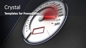  Presentation with car picture - Theme enhanced with color-picture-of-speedometer background and a dark gray colored foreground