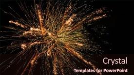  Presentation with firework - Slide set enhanced with color-shining-firework-show-background background and a wine colored foreground