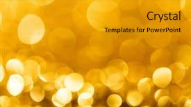  Presentation with shiny - Slides having color shiny abstract spot lights blur background background and a gold colored foreground