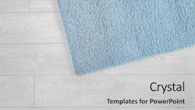  Presentation with carpet - Amazing presentation design having color soft carpet on wooden backdrop and a  colored foreground