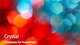  Presentation with light blue color - Slide set featuring color static light blurred background background and a black colored foreground