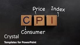  Presentation with acronym - Beautiful PPT theme featuring color-wooden-alphabets-building backdrop and a dark gray colored foreground