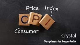  Presentation with acronym - Slides with color-wooden-alphabets-building background and a dark gray colored foreground