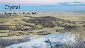  Presentation with fall scenes - PPT theme consisting of colorado near fort collins - soapstone background and a  colored foreground