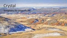  Presentation with red chinese winter festival - PPT layouts featuring colorado with impressionist digital painting background and a light blue colored foreground