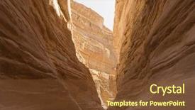  Presentation with path - Colorful theme enhanced with colored canyon in the sinai backdrop and a  colored foreground