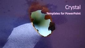  Presentation with flaws - Presentation theme featuring gray red black abstract - construction paper close up aka background and a violet colored foreground