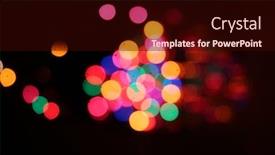  Presentation with green lights - Presentation theme enhanced with colored-lights-background-background background and a wine colored foreground
