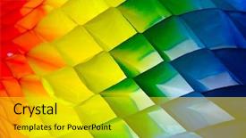  Presentation with party orange color - Cool new slides with balloon june party in brazil backdrop and a gold colored foreground