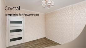  Presentation with brand - Cool new presentation design with colored room in a brand backdrop and a light gray colored foreground