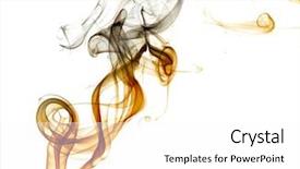  Presentation with smoke - Audience pleasing theme consisting of freedom pose or chill backdrop and a coral colored foreground