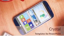  Presentation with video - Beautiful theme featuring colorful 3d pie chart - digitally generated image of various backdrop and a lemonade colored foreground