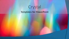  Presentation with effect - Slide deck enhanced with colorful-abstract-background-in-camera background and a light blue colored foreground