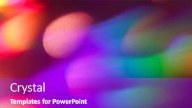  Presentation with effect - Amazing slide deck having colorful-abstract-background-in-camera backdrop and a purple colored foreground