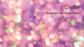  Presentation with purple gold - Cool new slide deck with colorful abstract bokeh background purple backdrop and a coral colored foreground