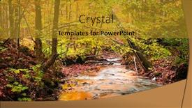  Presentation with rural - Amazing PPT layouts having colorful-autumn-trees backdrop and a gold colored foreground