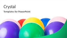  Presentation with colorful - Colorful PPT theme enhanced with drinking places - summer office place of work backdrop and a mint green colored foreground.