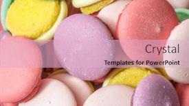  Presentation with biscuit dowonowld - Slides featuring colorful-biscuit-cookies-in-glass and a lemonade colored foreground