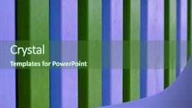  Presentation with elegant abstract of blue green - Beautiful PPT theme featuring colorful blue and green wooden backdrop and a forest green colored foreground