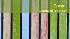  Presentation with pink and blue acrylic spread - Colorful presentation design enhanced with colorful blue pink and green backdrop and a tawny brown colored foreground