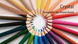  Presentation with st joseph to color - Amazing theme having colorful circle objects preschool preschool - color pencils backdrop and a coral colored foreground