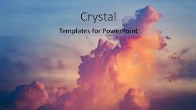  Presentation with tints - Beautiful PPT theme featuring colorful cloudy burst in sunset sky amazing scenery the splash of orange blue tints on the cloudy sky natural phenomena ideal background for the creating of collages and illustrations backdrop and a teal colored foreground