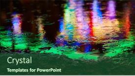  Presentation with fair - Amazing slide set having colorful-colors-from-the-fair backdrop and a ocean colored foreground