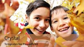  Presentation with kid happy birthday - Cool new theme with busy lifestyle content beautiful smiling woman working on the computer and drinking coffee while sitting in the cafe backdrop and a light gray colored foreground