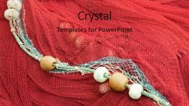  Presentation with fishing nets - Beautiful PPT layouts featuring tasty muffins on wooden tray isolated on white backdrop and a coral colored foreground