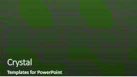  Presentation with plain - Amazing PPT theme having colorful geometric squares against plain backdrop and a tawny brown colored foreground