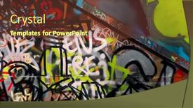  Presentation with graffiti - 
