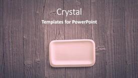  Presentation with herbs - Presentation theme having colorful-herbs-and-spices background and a gray colored foreground