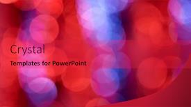  Presentation with holiday - Presentation consisting of colorful-holiday-boke-photo background and a red colored foreground