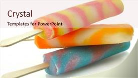  Presentation with ice cream - PPT layouts having free warehouse safety - horizontal view of co-workers background and a yellow colored foreground.